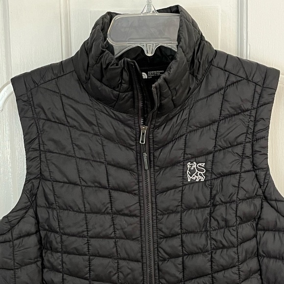 The North Face Thermoball Quilted Vest Black Womens Size Small Lightweigt - Picture 2 of 13